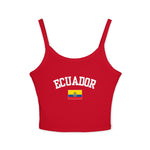 Load image into Gallery viewer, Ecuador Spaghetti Strap Tank
