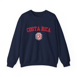 Costa Rica Unisex Varsity Crewneck