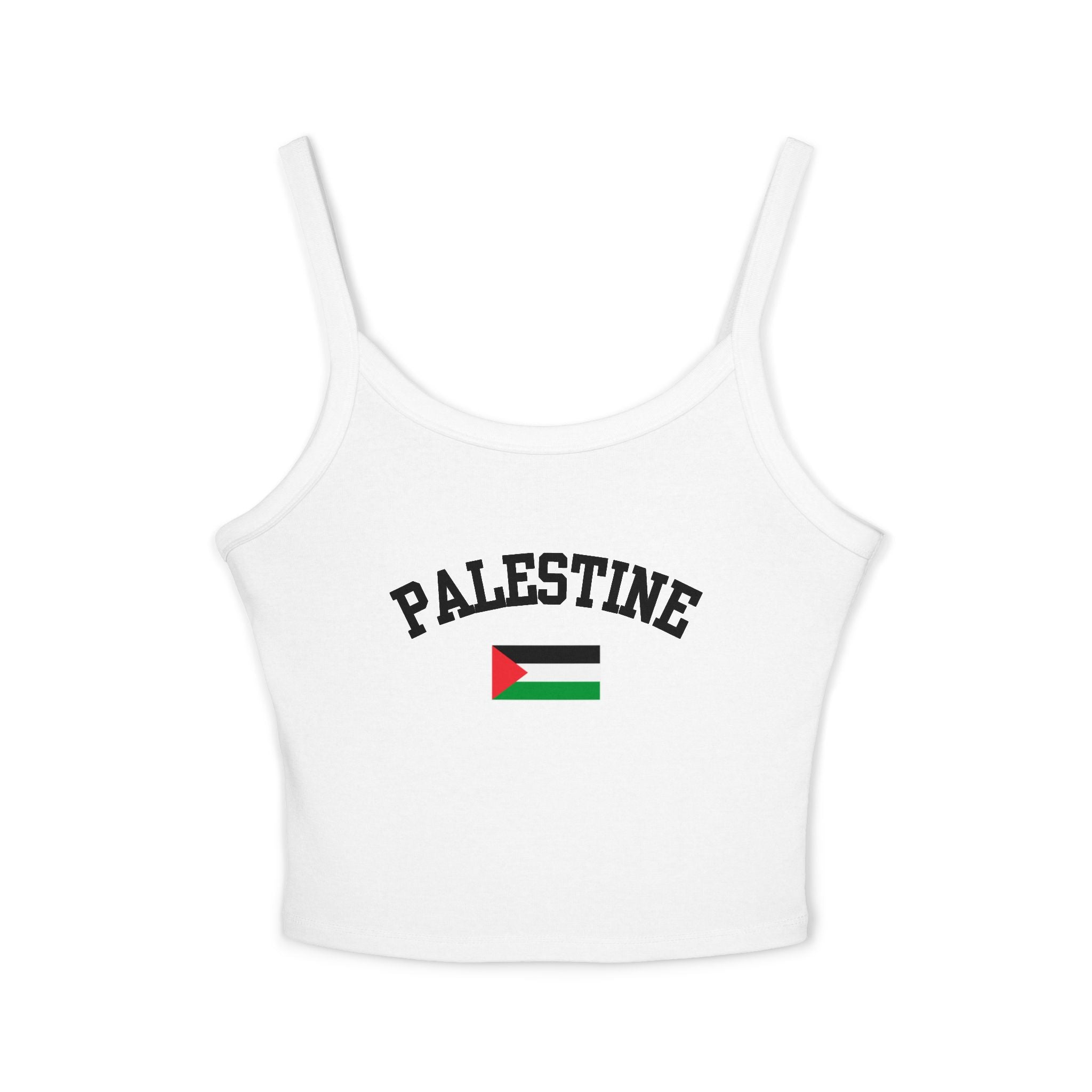 Palestine Spaghetti Strap Tank