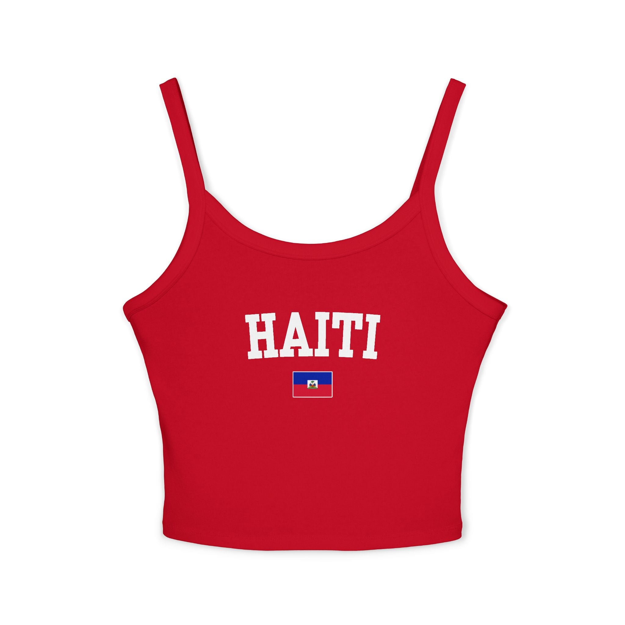 Haiti Spaghetti Strap Tank