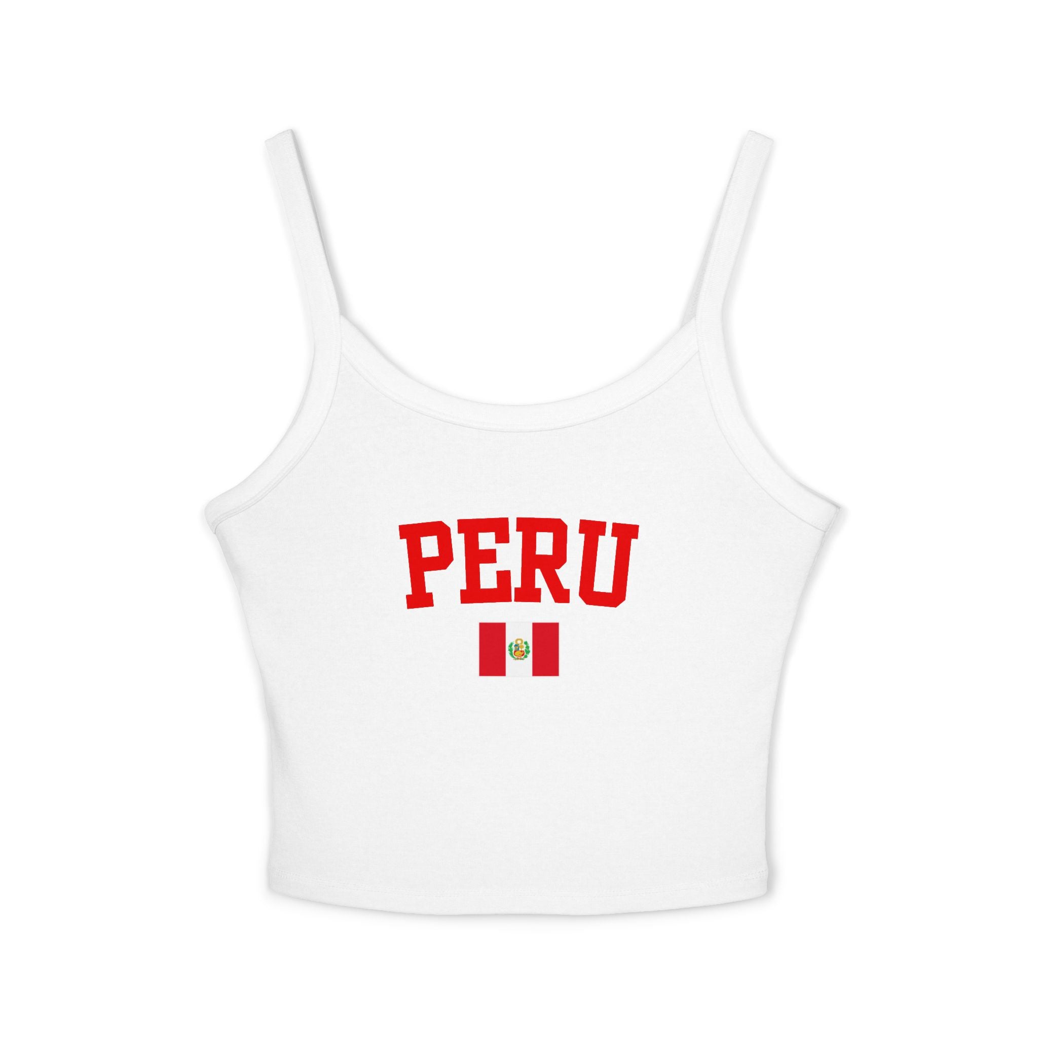 Peru Spaghetti Strap Tank