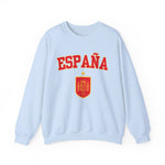 Load image into Gallery viewer, España Unisex Varsity Crewneck
