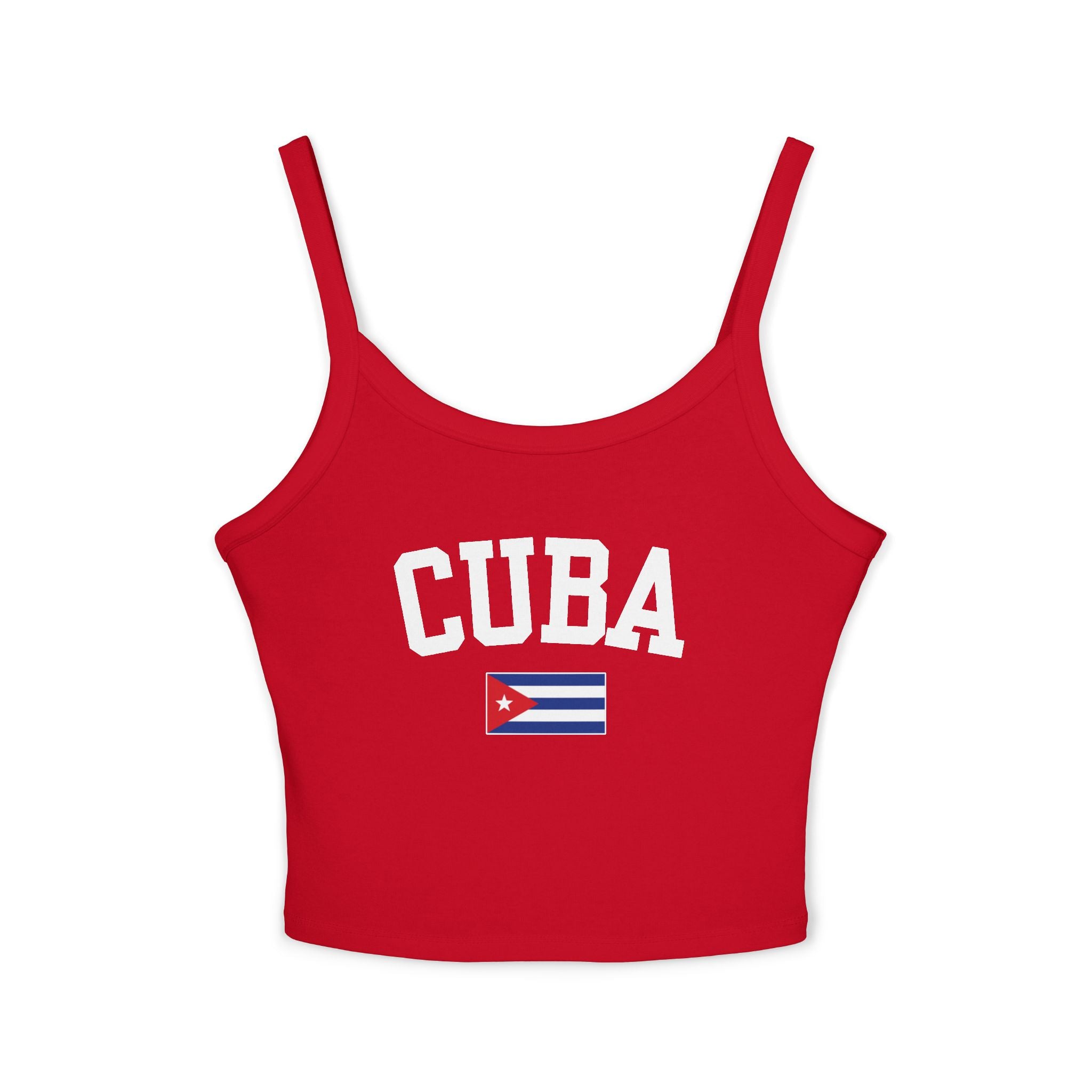 Cuba Spaghetti Strap Tank