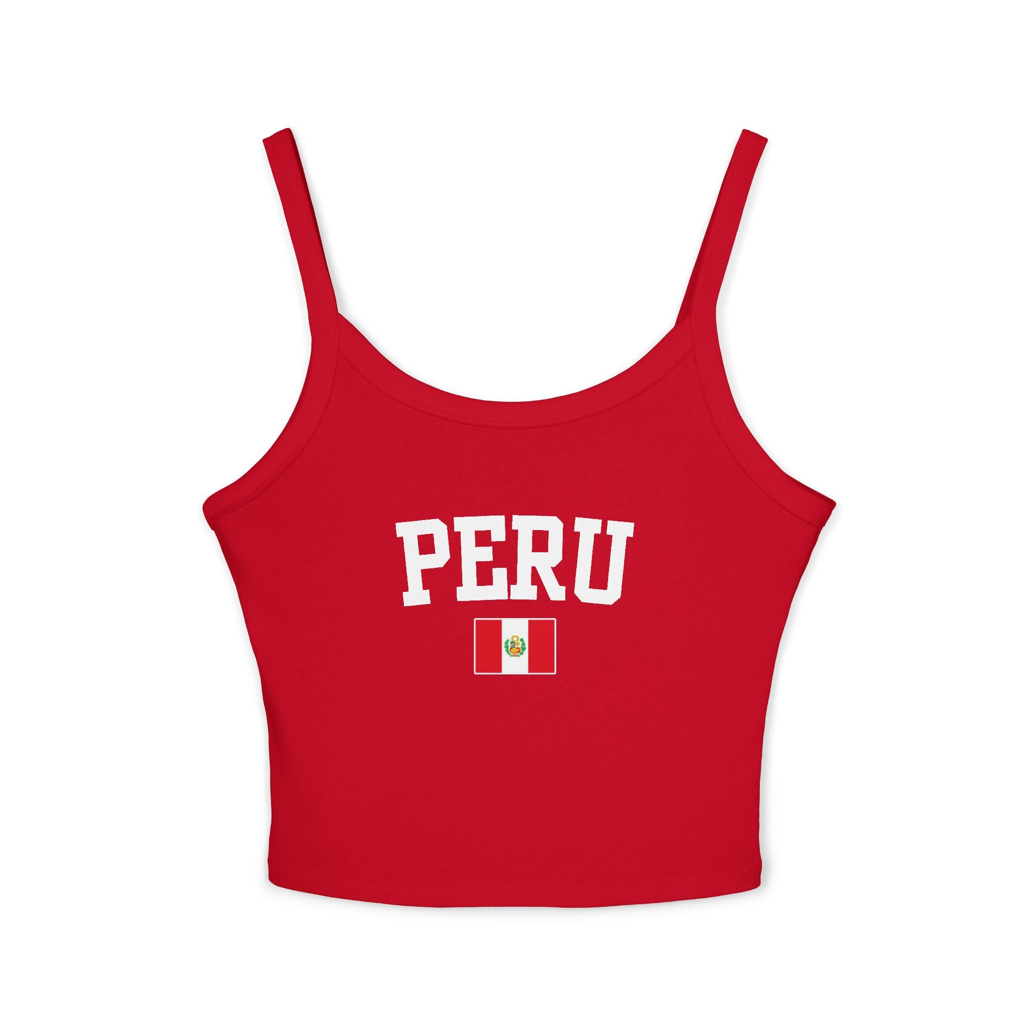 Peru Spaghetti Strap Tank