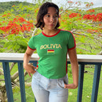 Bolivia Y2K Baby Tee