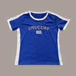 Load image into Gallery viewer, Uruguay Y2K Baby Tee
