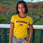 Ecuador Y2K Baby Tee
