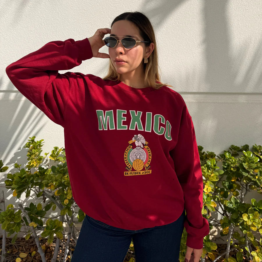 Mexico Unisex Varsity Crewneck