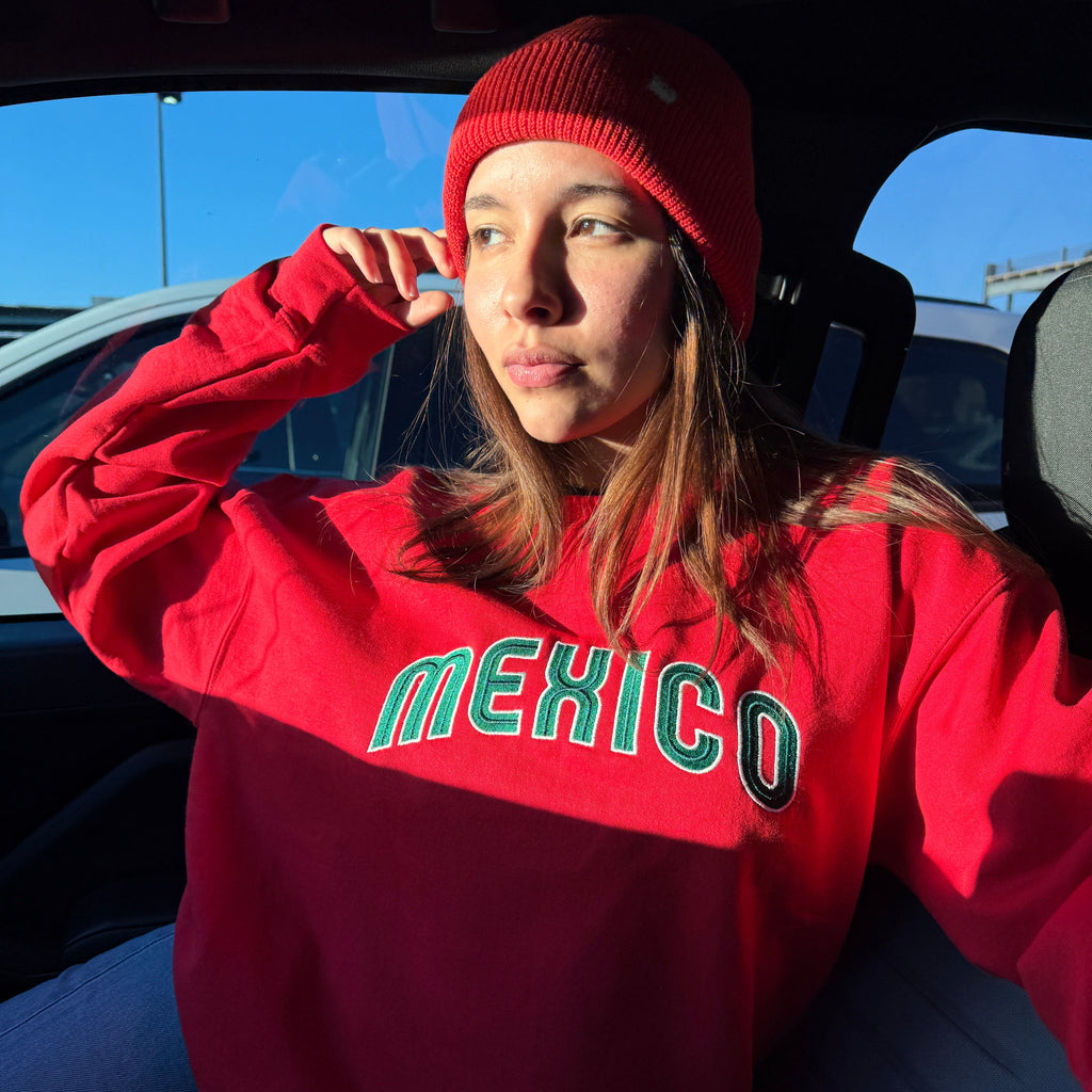Mexico Embroidered Sweatshirt