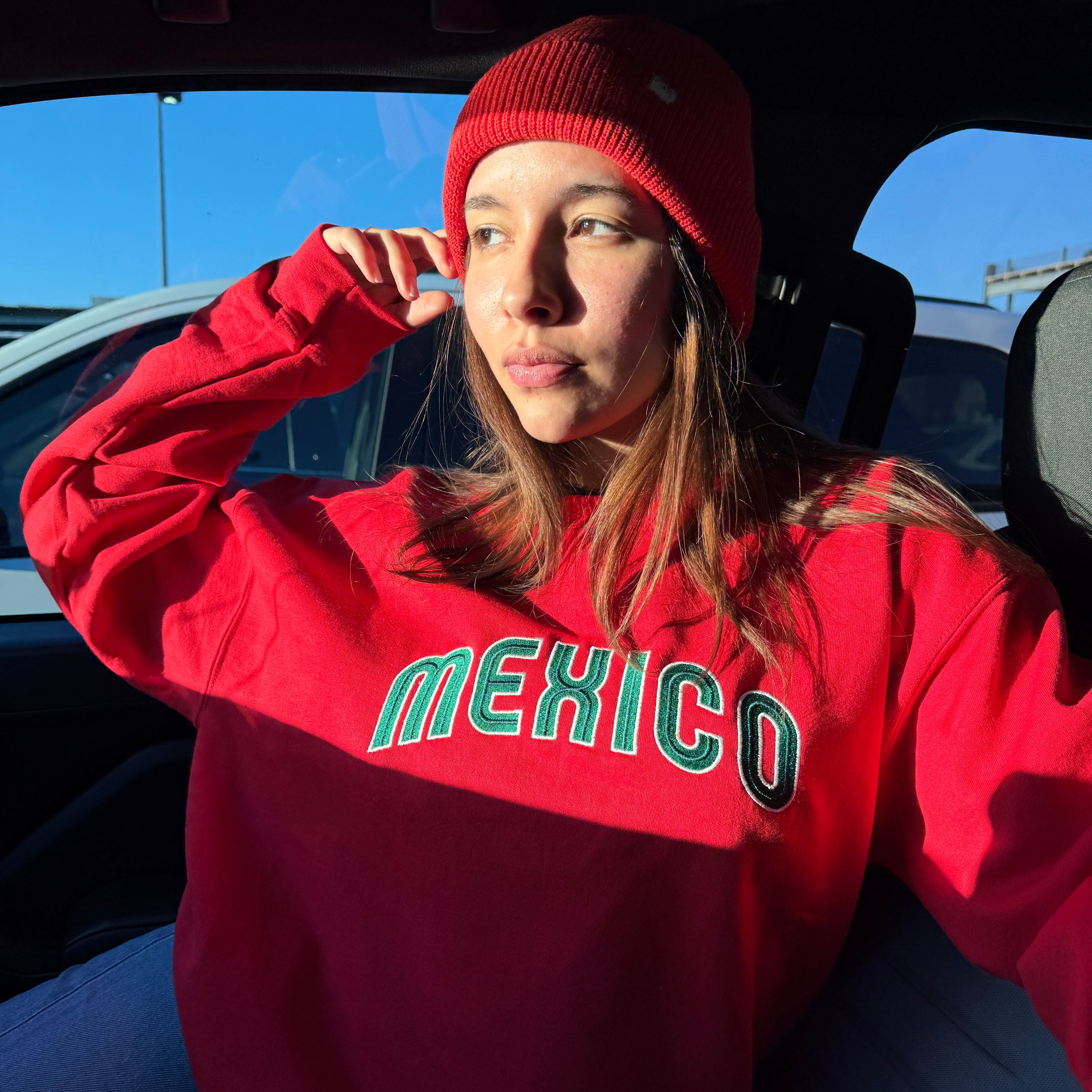 Mexico Embroidered Sweatshirt