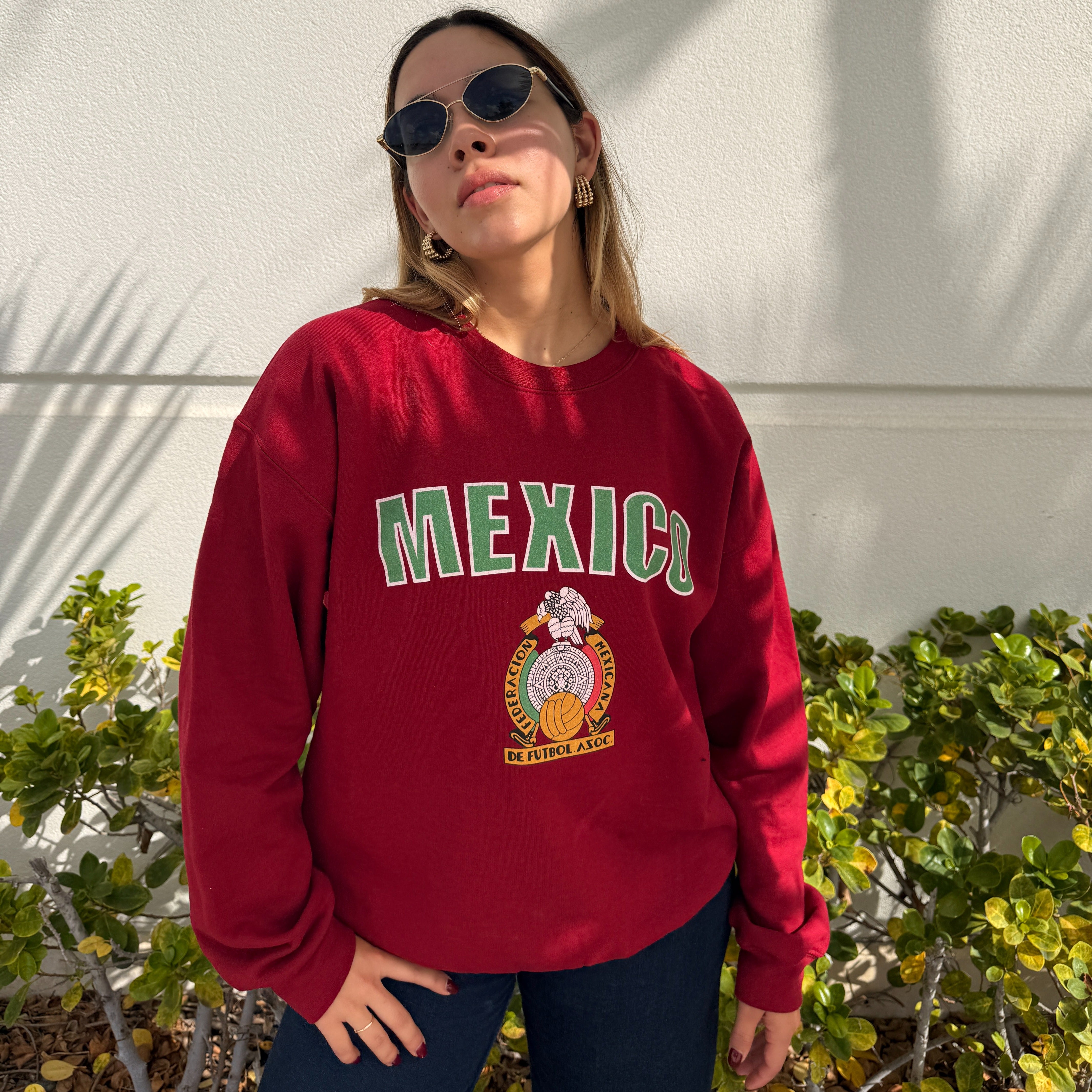 Mexico Unisex Varsity Crewneck