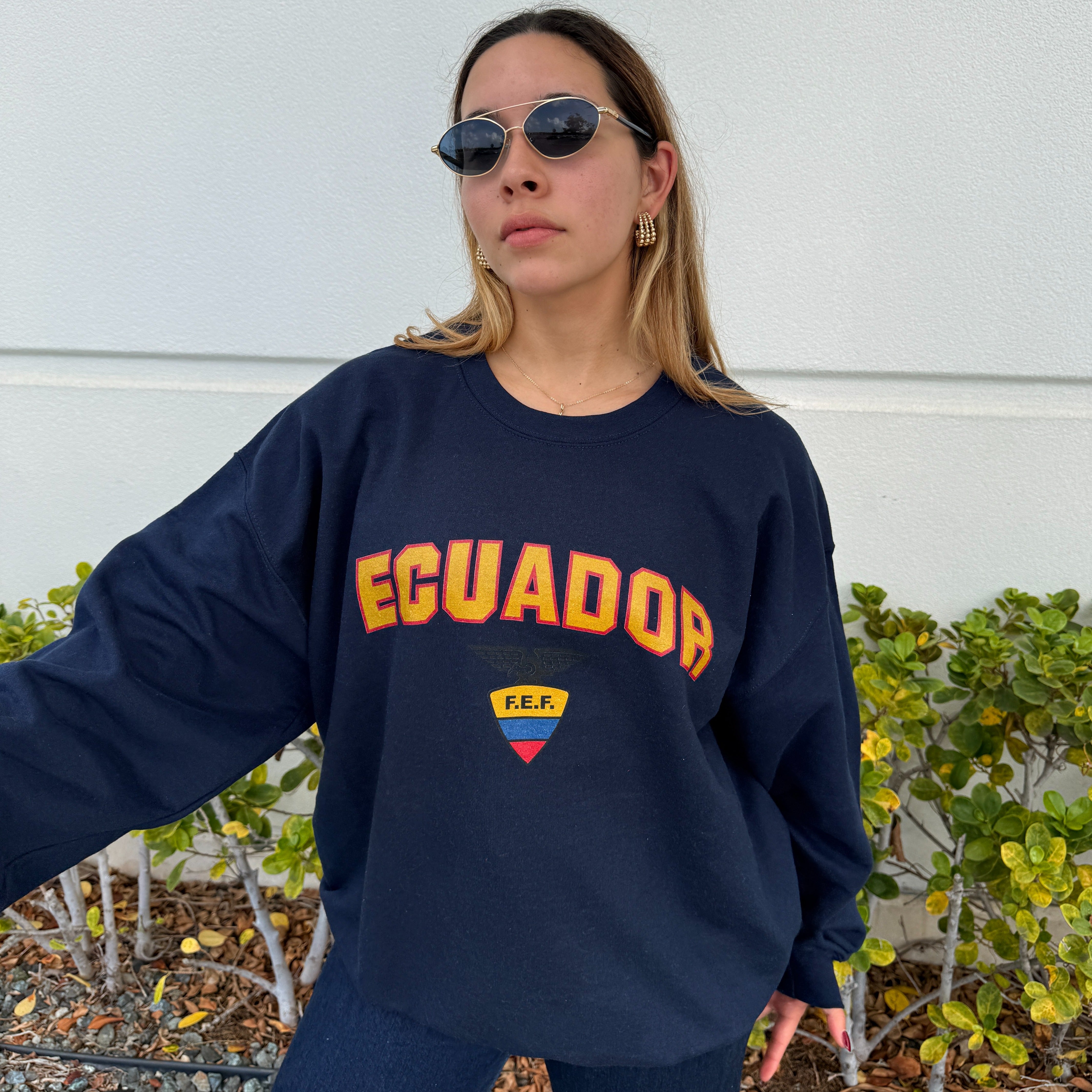 Ecuador Unisex Varsity Crewneck