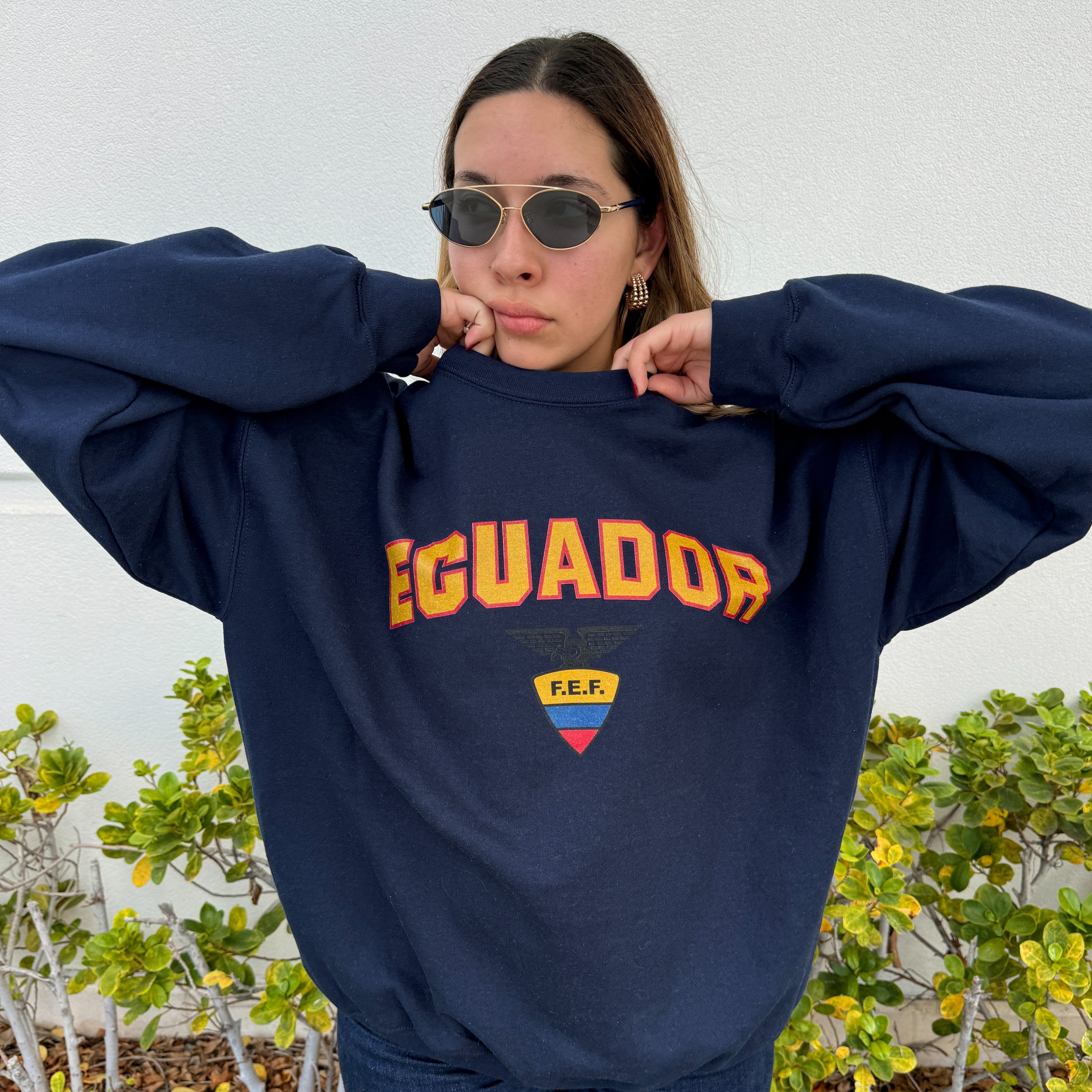 Ecuador Unisex Varsity Crewneck