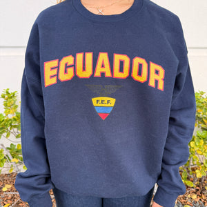 Ecuador Unisex Varsity Crewneck