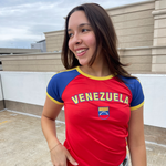 Load image into Gallery viewer, Girl in Venezuela Baby tee
