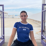 Load image into Gallery viewer, El Salvador Y2K Baby Tee
