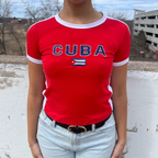 Girl in Cuba Baby Tee