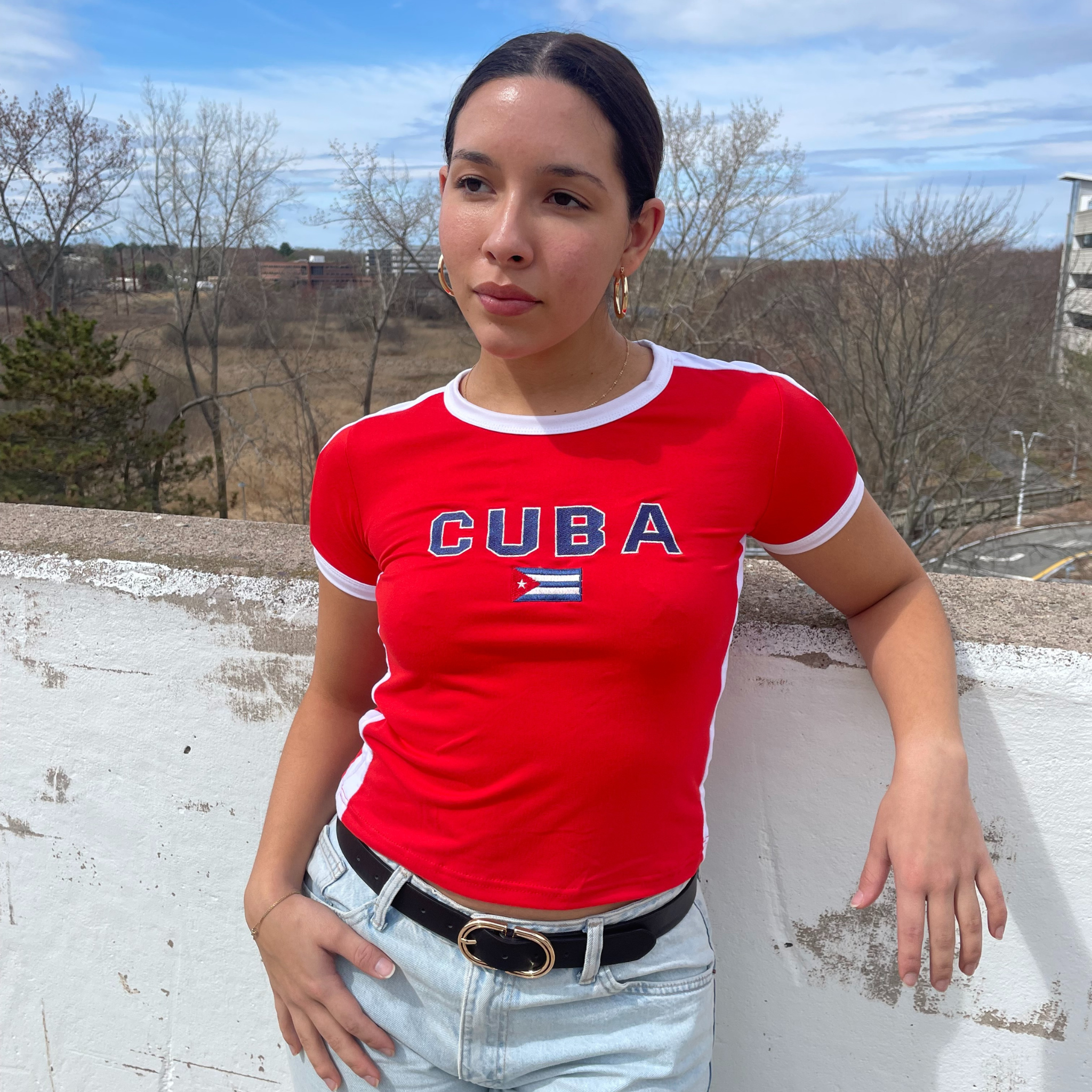 Girl in Cuba Baby Tee