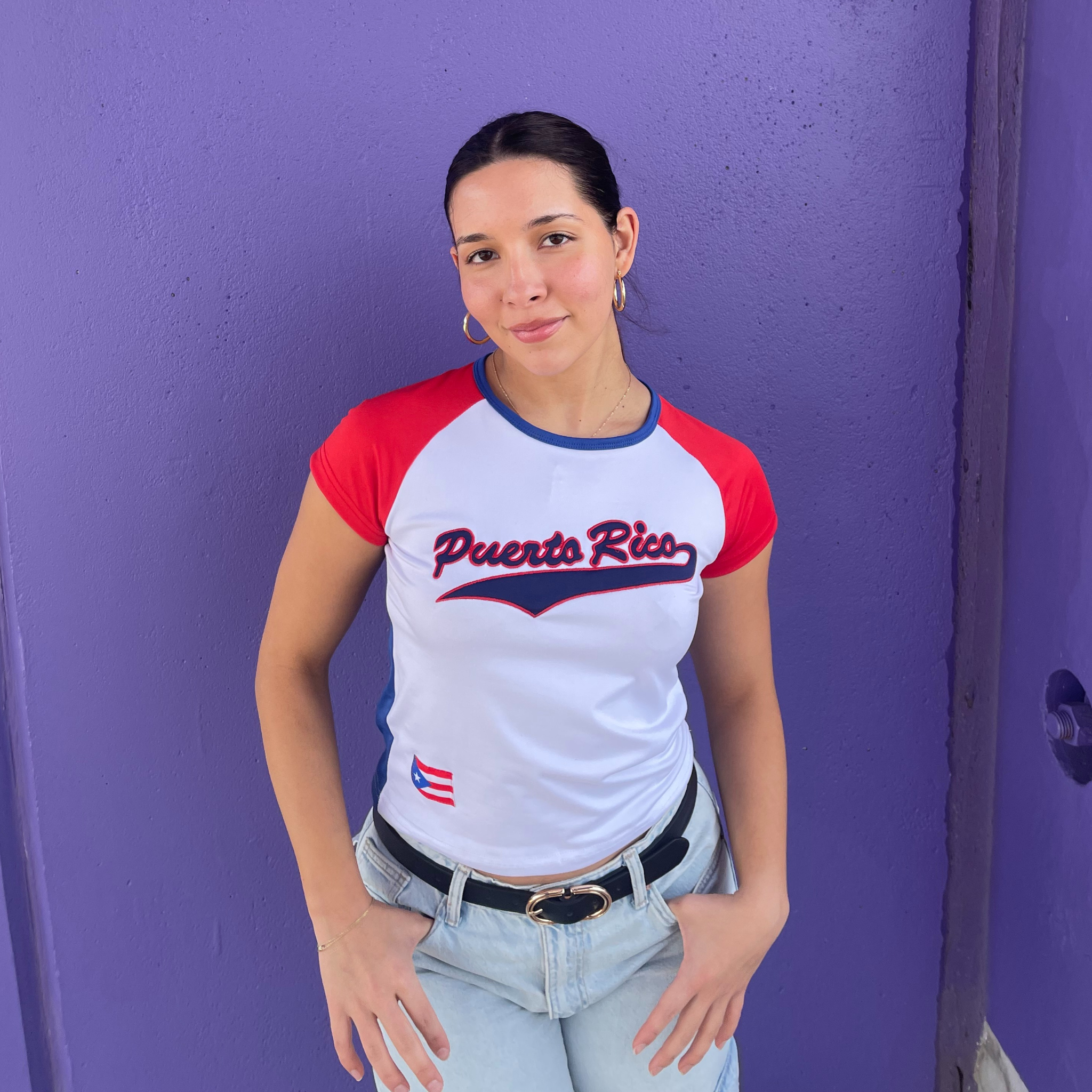 Girl in Puerto Rico Baby Tee