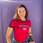 Load image into Gallery viewer, Costa Rica Y2K Baby Tee
