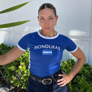 Honduras Y2K Baby Tee