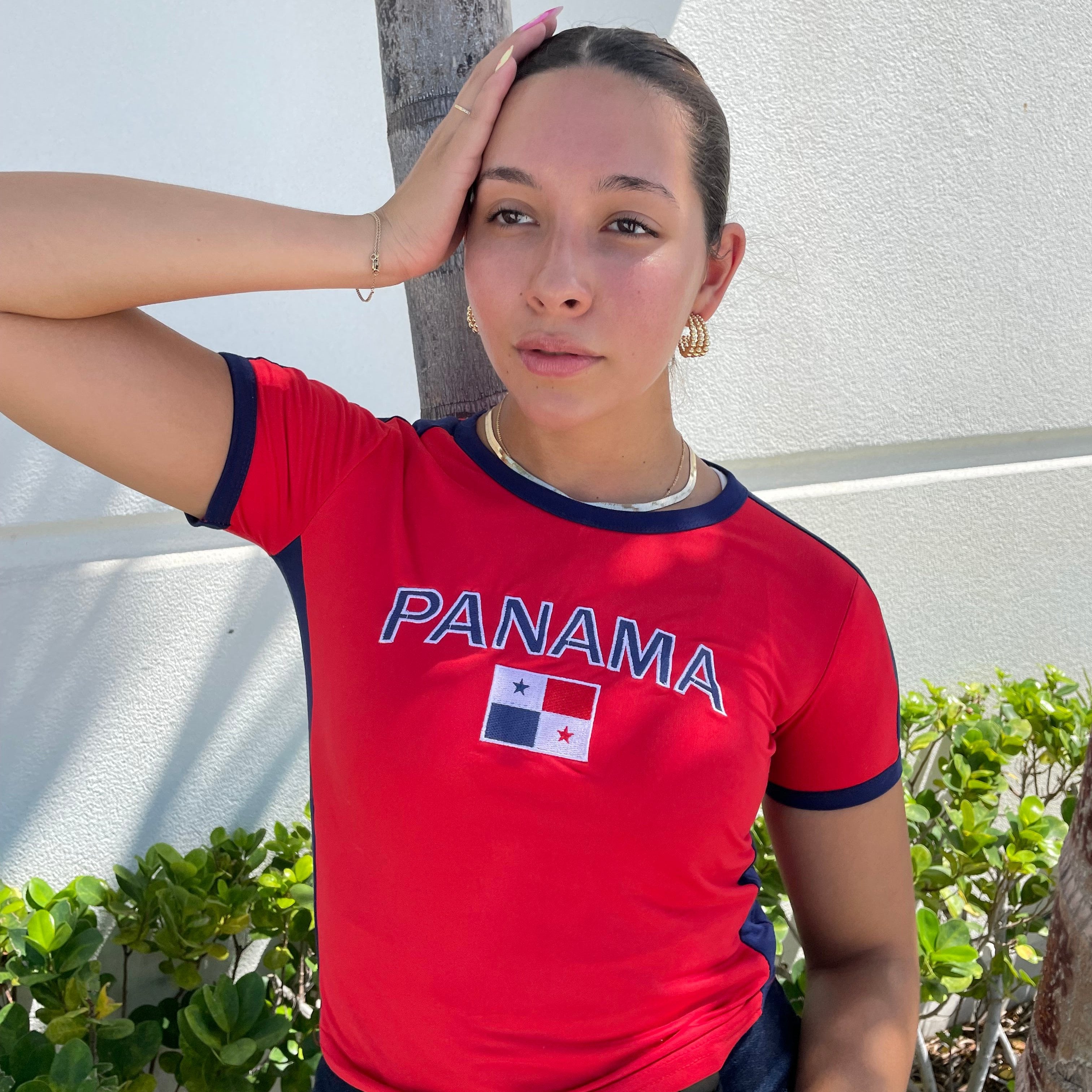 Panama Y2K Baby Tee