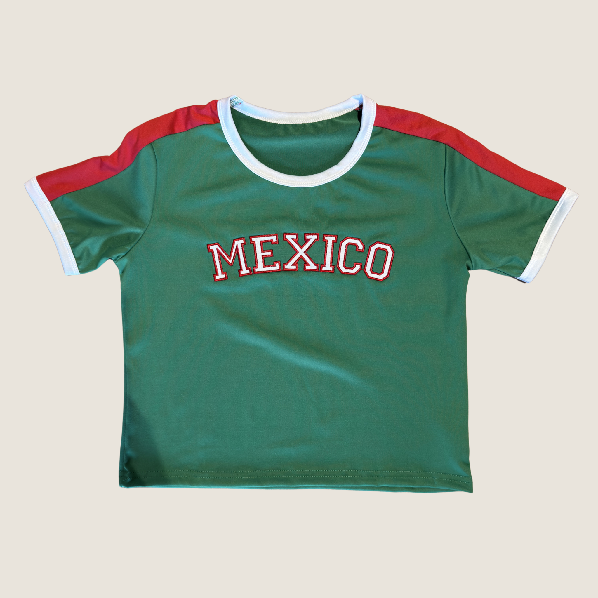 Mexico Y2K Baby Tee