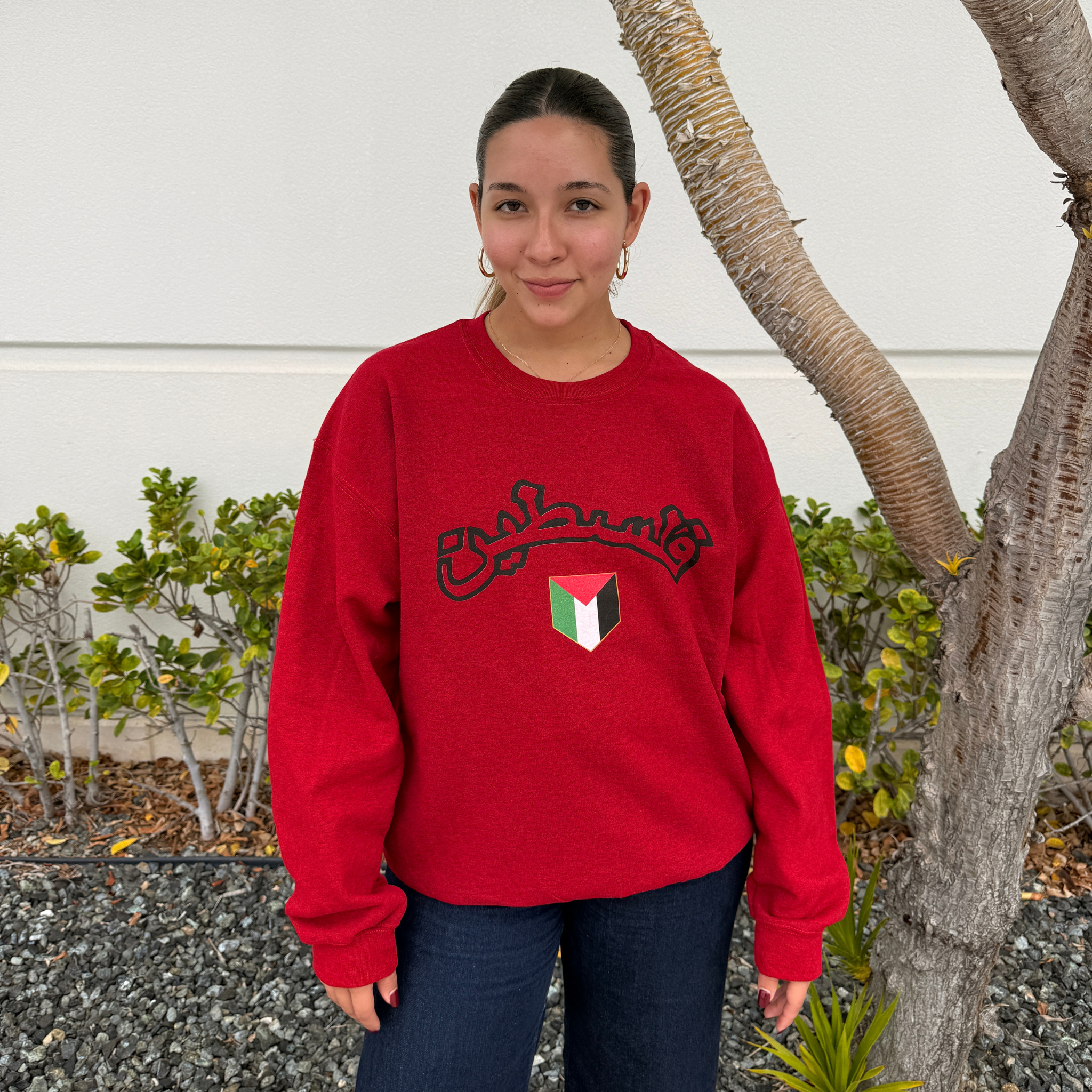 Palestine Unisex Varsity Crewneck