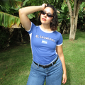El Salvador Y2K Baby Tee