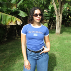 El Salvador Y2K Baby Tee