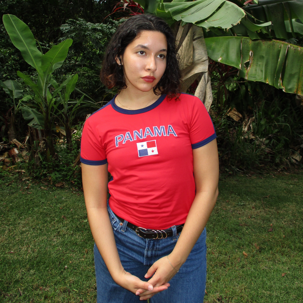 Panama Y2K Baby Tee