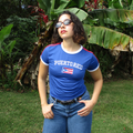Puerto Rico Y2K Baby Tee