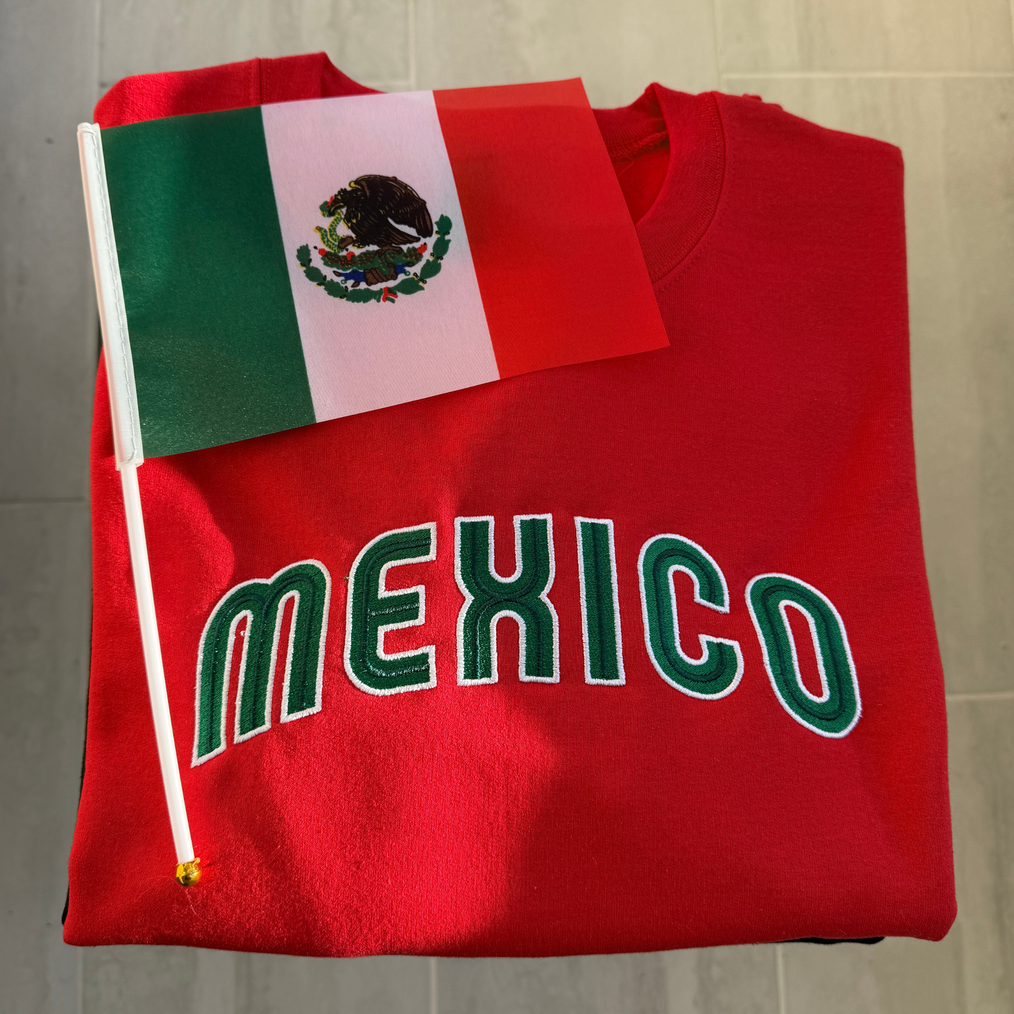 Mexico Embroidered Sweatshirt