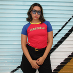 Venezuela Y2K Baby Tee